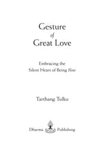 Gesture of Great Love