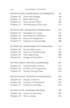 Knowledge of Freedom: Time to Change
