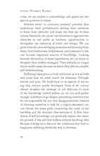 Living Without Regret