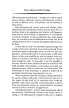 Time, Space, and Knowledge