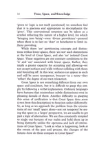 Time, Space, and Knowledge