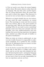 Challenging Journey, Creative Journey