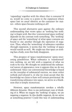 Dynamics of Time and Space