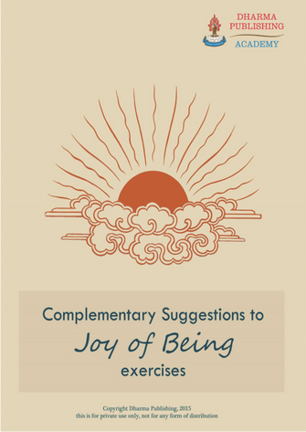 Joy of Being Workbook - Dharma Publishing