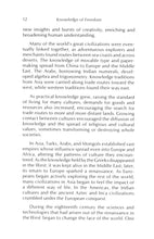 Knowledge of Freedom: Time to Change