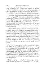 Knowledge of Freedom: Time to Change