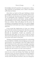 Knowledge of Freedom: Time to Change