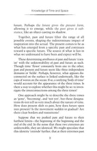 Knowledge of Time and Space