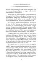 Knowledge of Time and Space