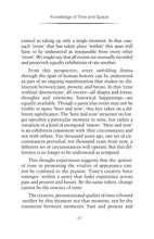 Knowledge of Time and Space