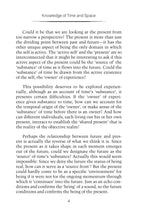 Knowledge of Time and Space