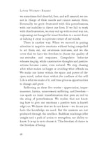 Living Without Regret