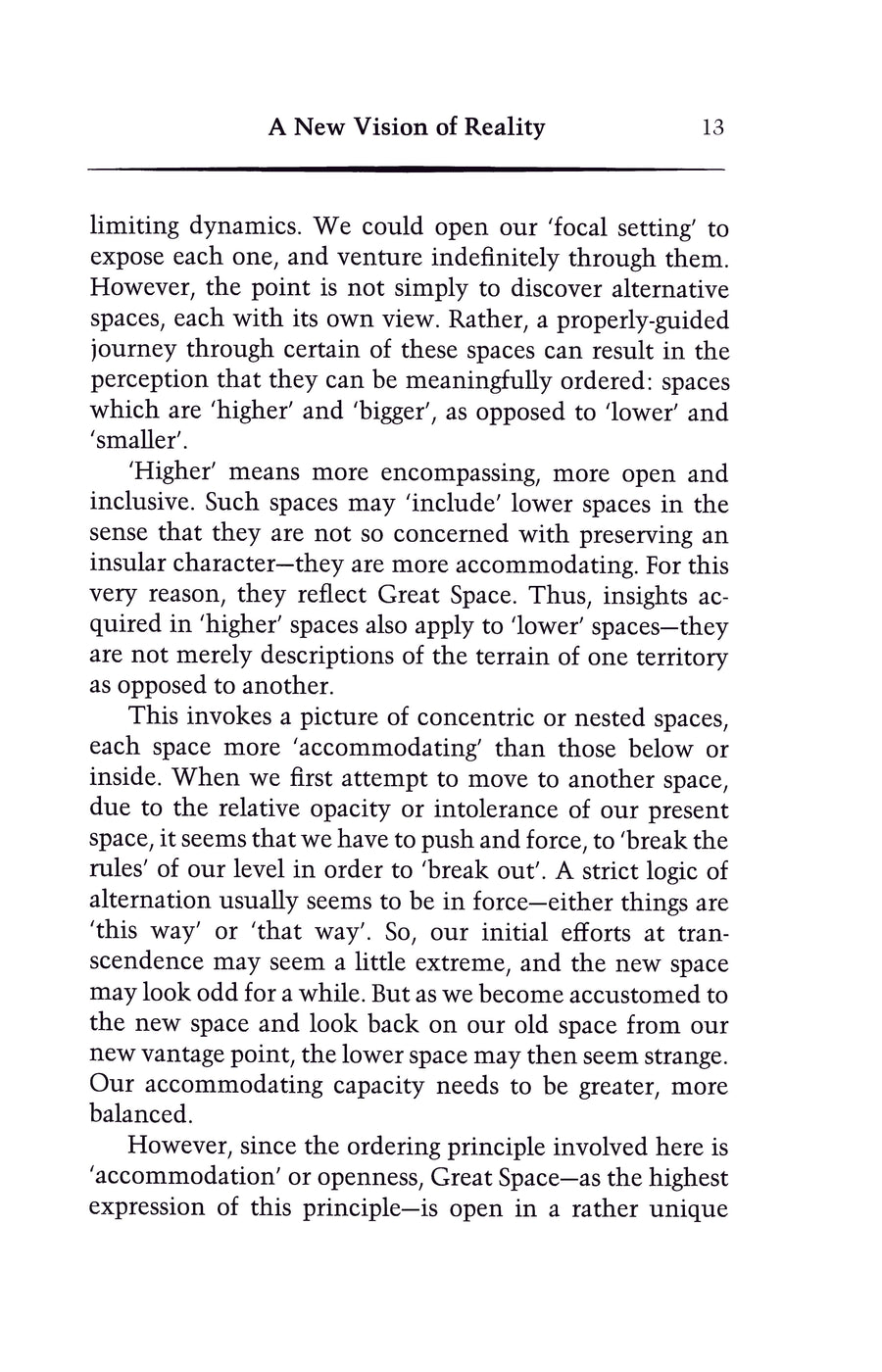 Time, Space & Knowledge Meditations on Reality and