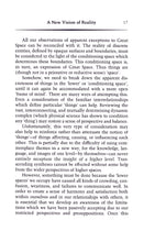 Time, Space, and Knowledge